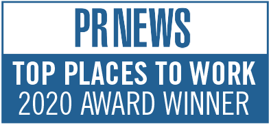 pr news top places to work 2020 award winner graphic